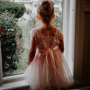 Pink toddler dress size 4t